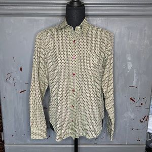 Cruel Girl Western Button Down, Collared Shirt, Size S